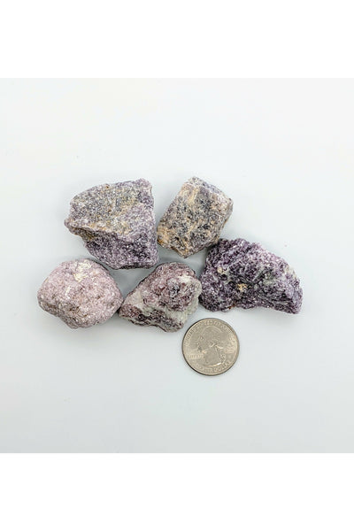 Raw Lepidolite Crystals