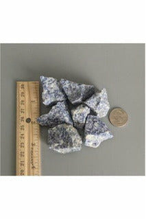 1/2 lbs Bulk Sodalite stones - Rough Sodalite - Structure and Calmness