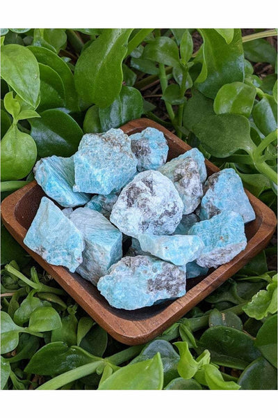 Rough Amazonite Crystals