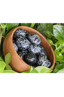 Polished Snowflake Obsidian Crystal - Serenity Stone