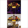 Stained Glass Crystal Parrot Pendant - Ceiling Lamp - Ceiling Lamp - $1588.99