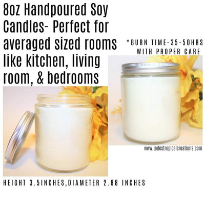 Natural Soy Wax Candle - When this is lit I'm relaxing...