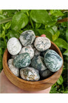 Polished Tree Moss agate crystal