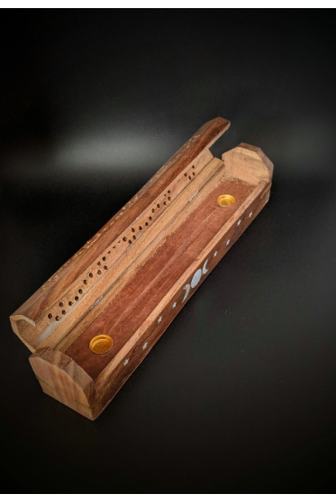 Triple Moon coffin incense burner