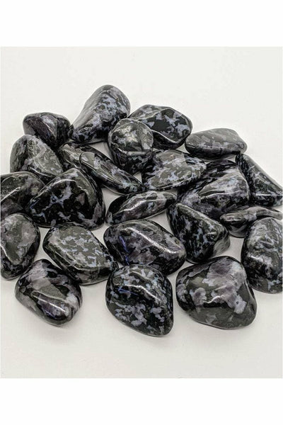Polished Indigo Gabbro Crystals