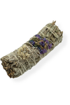 Sage, lavender, eucalyptus and Sinuata Flower Smudge Sticks