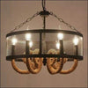 Ceiling Lamp Wire Mesh Iron Rope Loft - Ceiling Lamp - $2327.99