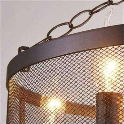 Ceiling Lamp Wire Mesh Iron Rope Loft - Ceiling Lamp - $2327.99