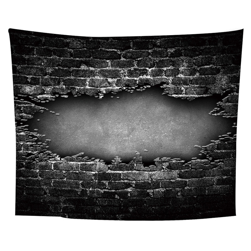 The Fallen Wall - Vintage Wall Tapestry Decoration