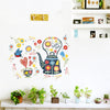 I Love Tea Statement - Colorful Teapot Wall Sticker Decal